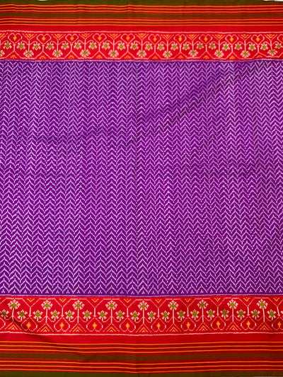 Patola Saree Lavender In Colour