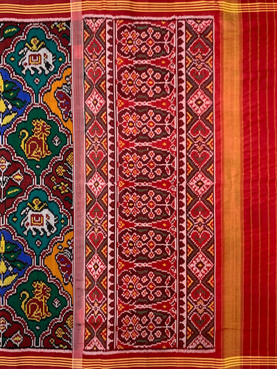 Patola Saree In Multi-Color