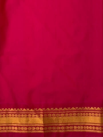 Gadwal Pattu Saree Beige In Colour