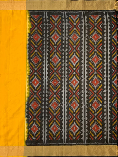 Soft Silk Saree Mustard-Yellow In Colour