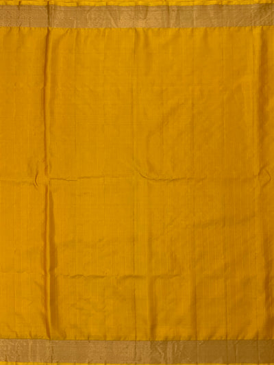 Soft Silk Saree Mustard-Yellow In Colour