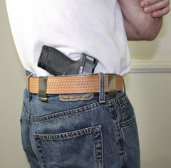 Gun belt for IWB holster