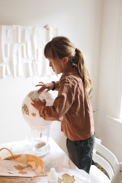 crafting with kids: lantern