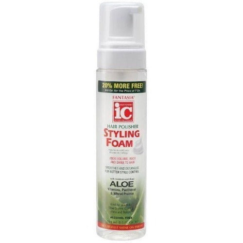 Fantasia IC - Hair Polisher Styling Foam with Aloe 8.5 fl oz
