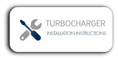 turbocharger installation instructions for isuzu 114400-4075