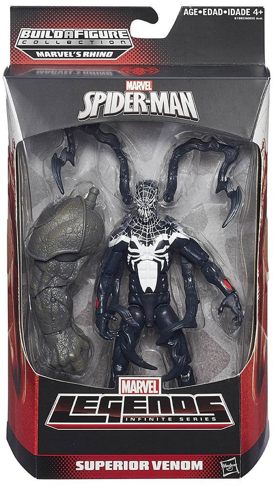 marvel legends spider man venom