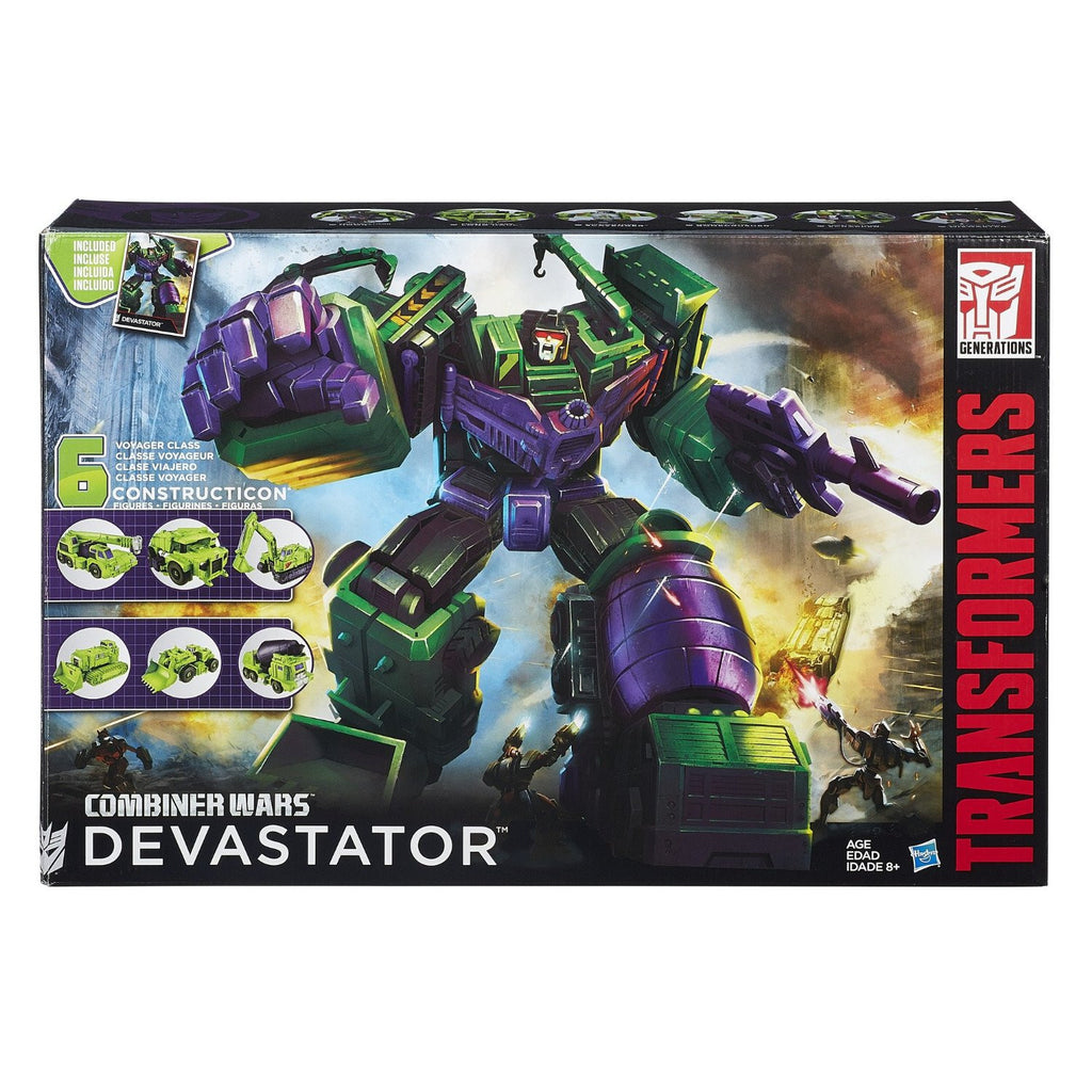 transformers generations combiner wars devastator figure set