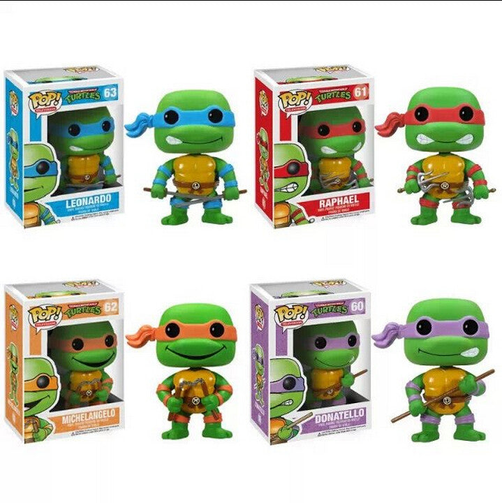 tmnt funko pop set