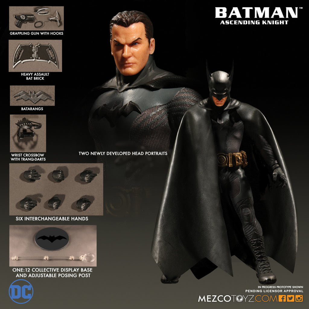 mezco batman ascending knight