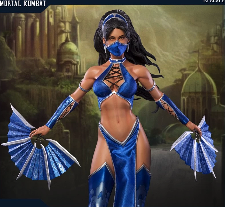 mortal kombat kitana statue