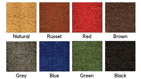 Coloured Coir Matting Options