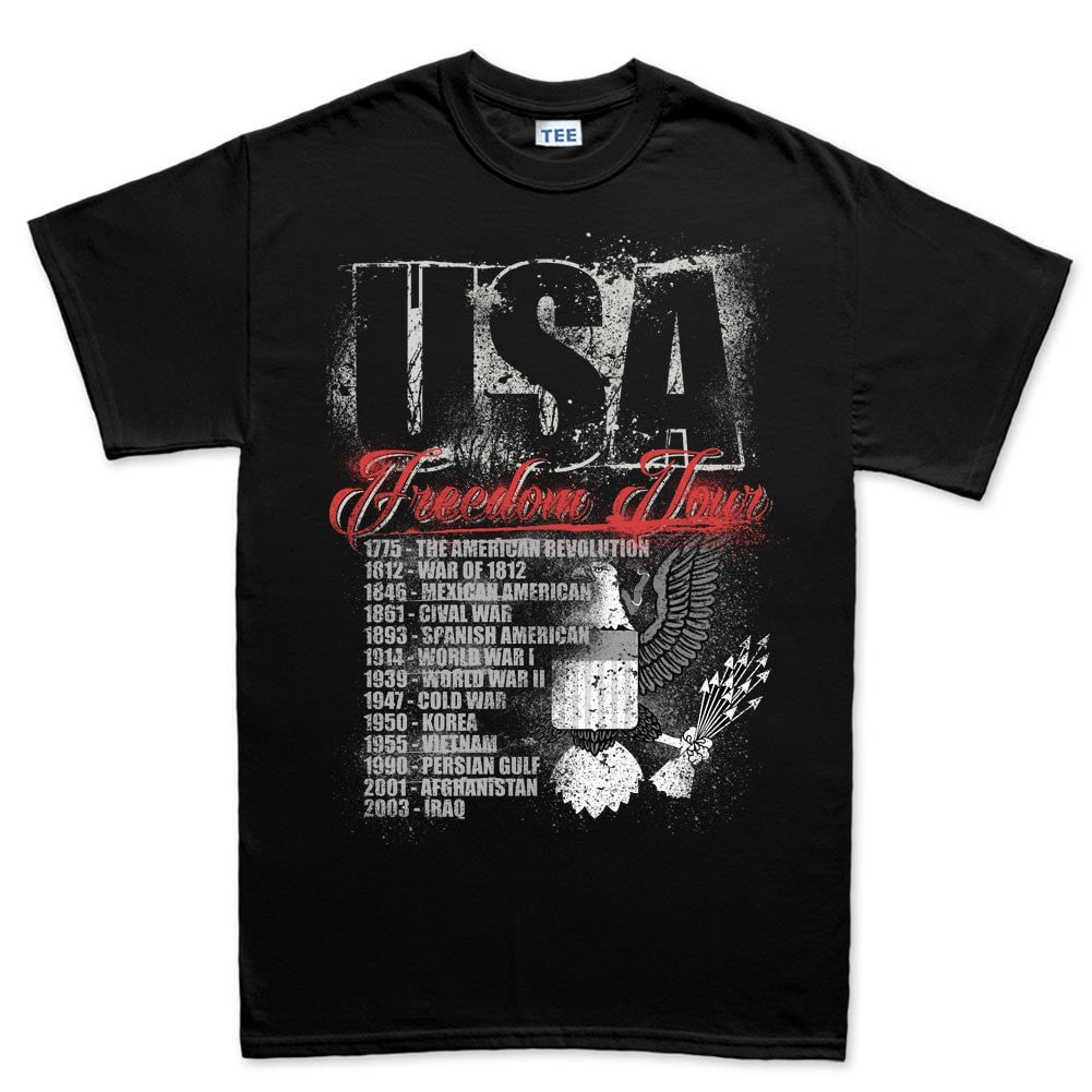 Men's USA Freedom Tour T-shirt - Forged From Freedom
