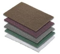 Walter 07A200 6" x 6" Grey Finishing/Polishing Blendex Hand Pads (60 Pads)
