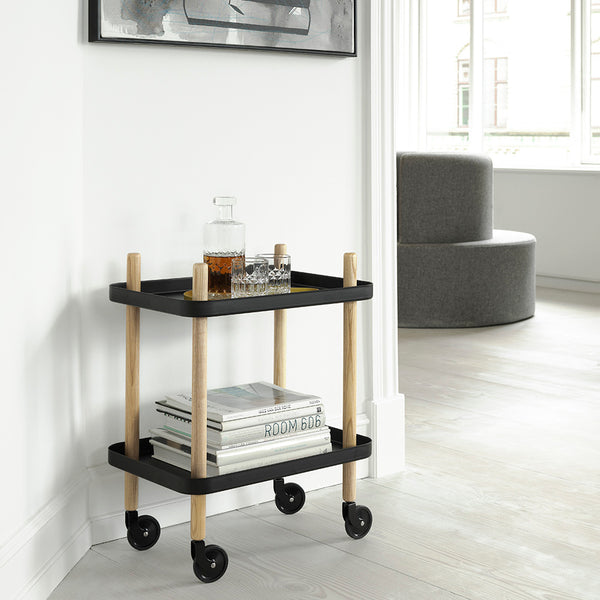 Omzet nederlaag Mellow Normann Copenhagen Block Rolling Cart Table – Huset | Your house for modern  Scandinavian living