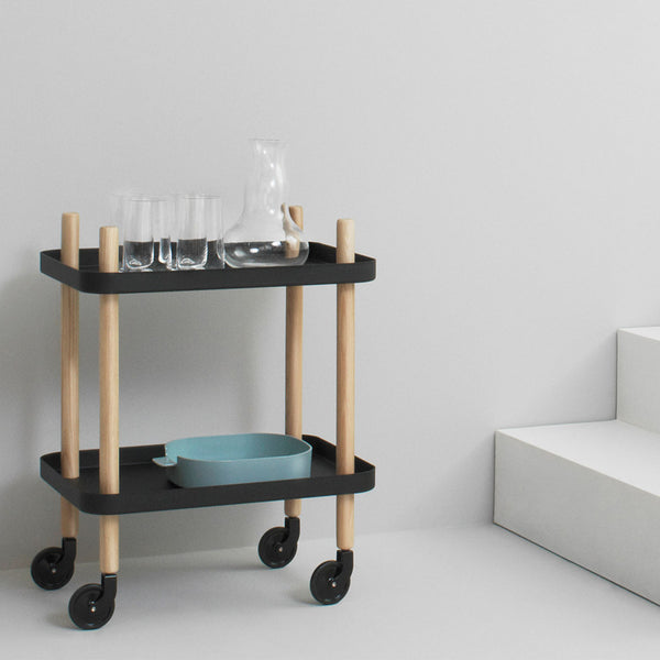 Omzet nederlaag Mellow Normann Copenhagen Block Rolling Cart Table – Huset | Your house for modern  Scandinavian living