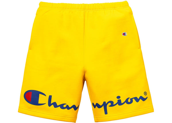 yellow champion short