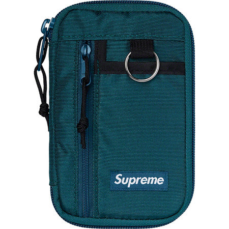 Supreme Small Zip Pouch- Dark Teal – Streetwear Official