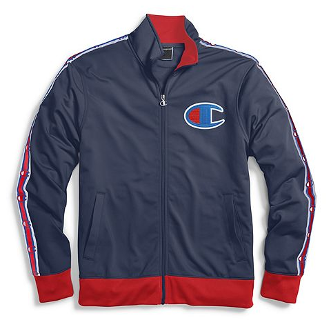 champion life men's track jacket