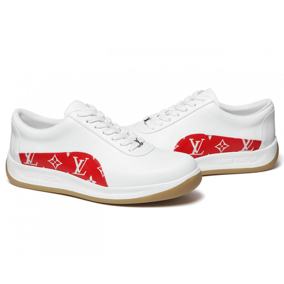 Supreme - Louis Vuitton X Supreme White Sport Sneakers – Streetwear Official