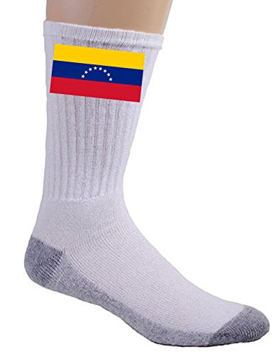 Venezuela - World Country National Flags - Crew Socks