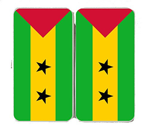 Sao Tome & Principe - World Country National Flags - Taiga Hinge Wallet Clutch