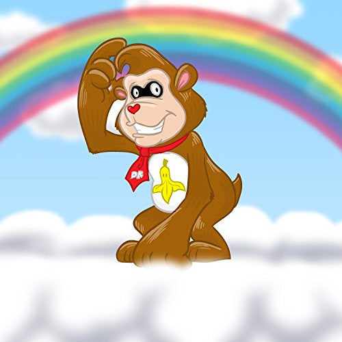 'Banana Kong Bear' Funny Video Game Parody - Vinyl Sticker