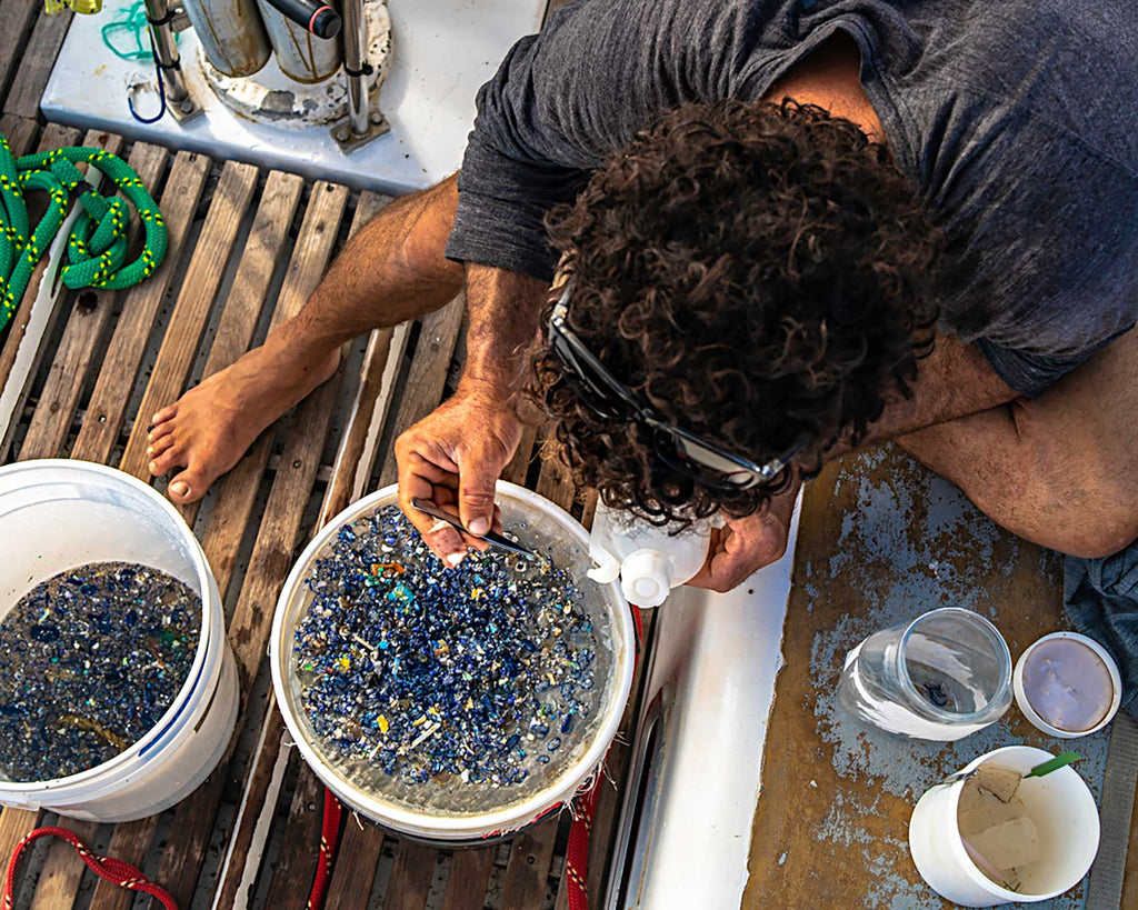 Quantifying microplastics in the Pacific Copyright Adam Hill