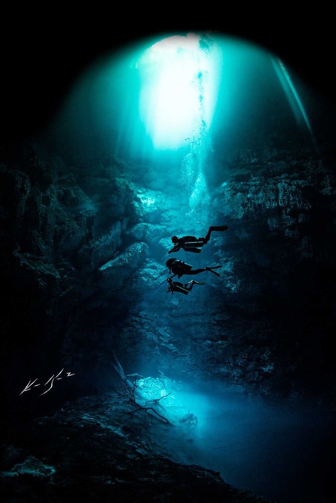Cenotes Underwater Photo by Ken Kiefer