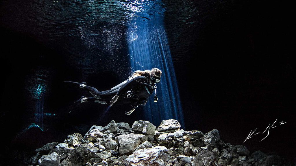Cenotes Underwater Photo by Ken Kiefer