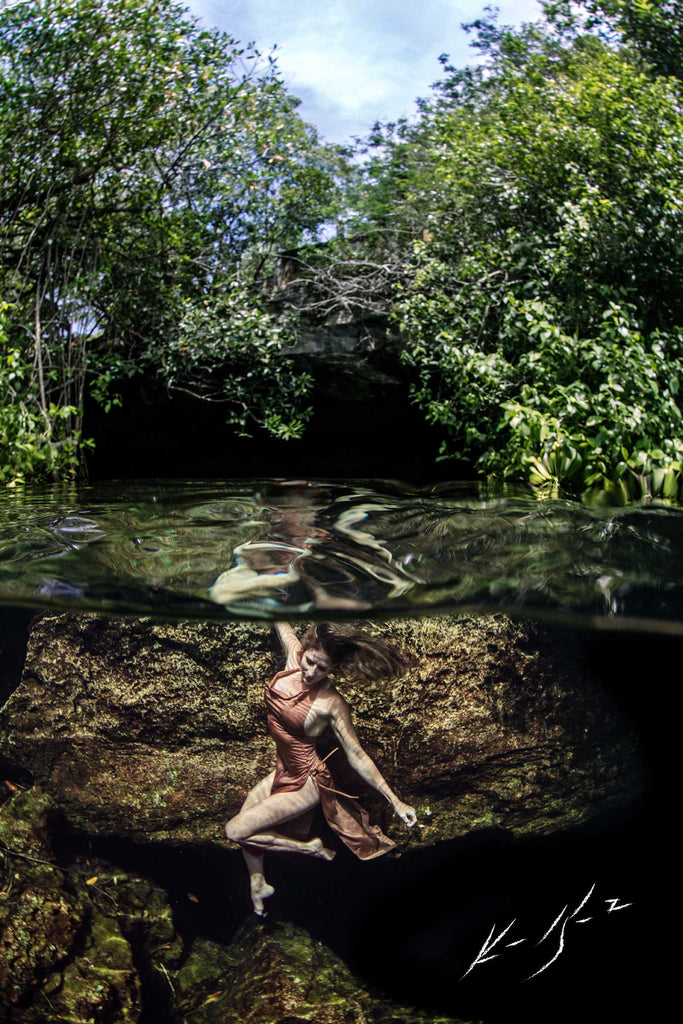 Cenotes Underwater Photo by Ken Kiefer