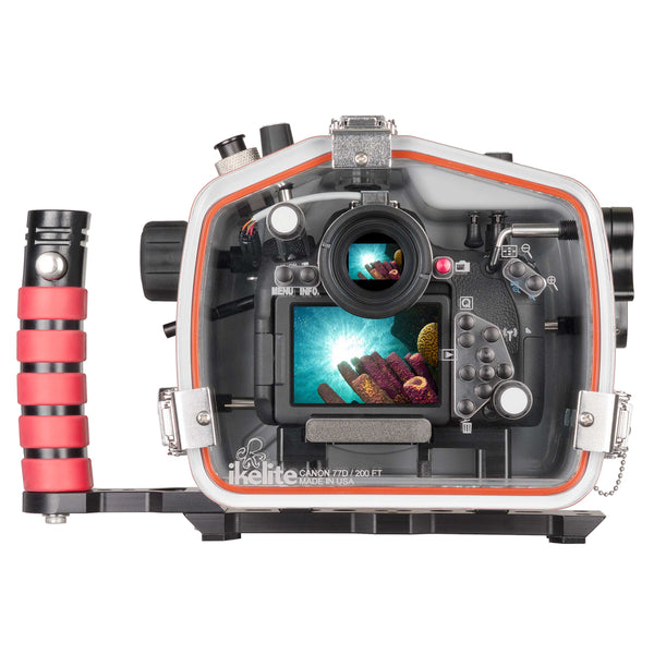200DL Underwater Housing for Canon EOS 77D, EOS DSLR Cameras Ikelite