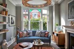 Living room Victorian home