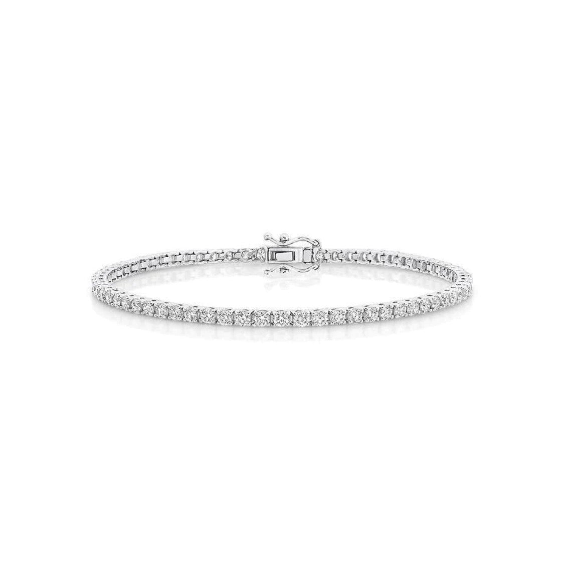 Diamond Tennis Bracelet (2.06ct) - Aurum Jewels