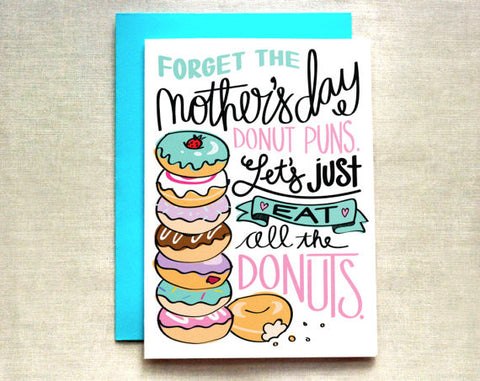 Donut Mother's Day Card by Ella Paperie