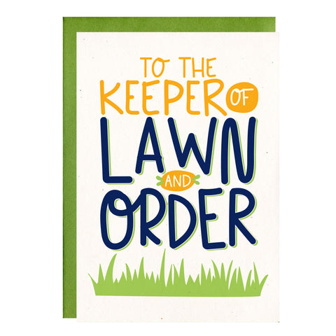 Keeper of Lawn & Order by Little Lovelies Studio