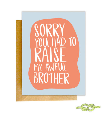 Sorry by Knotty Cards