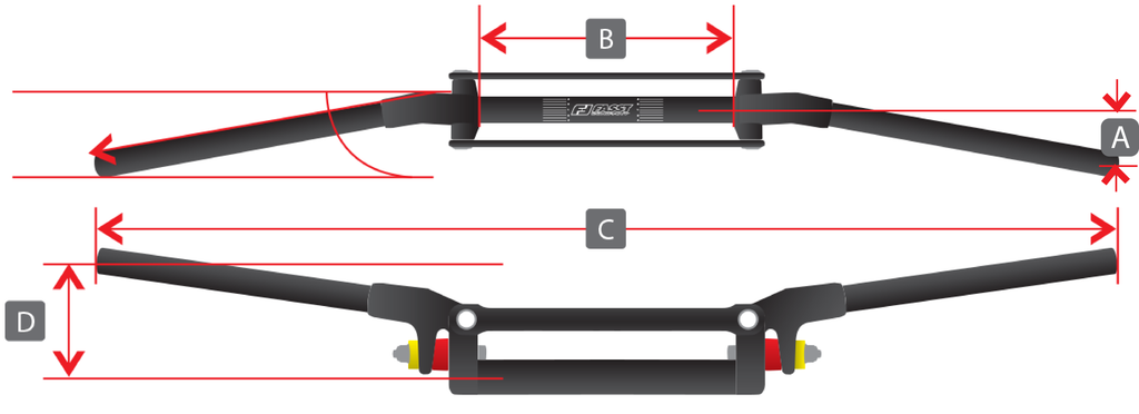 bent handlebars