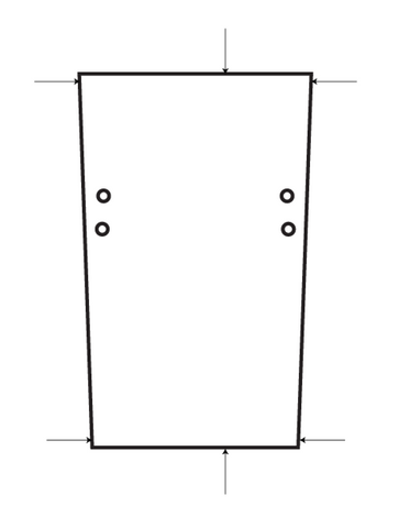 T84 PCB dimensions