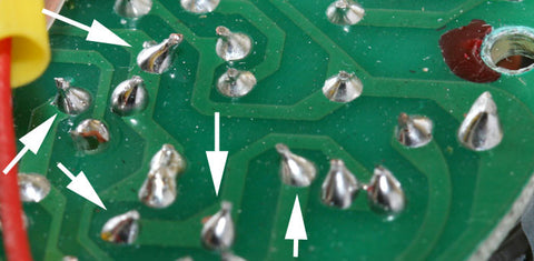 Ugly solder joints