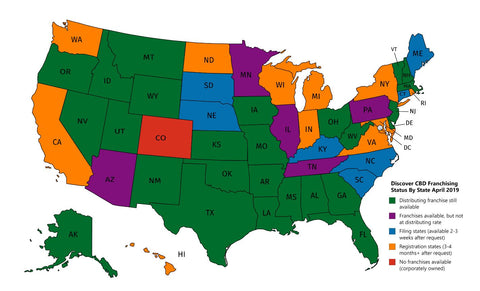 Discover CBD Franchising Status Apr 2019 