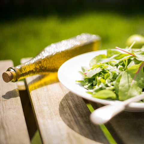 Salad and dressing bottle