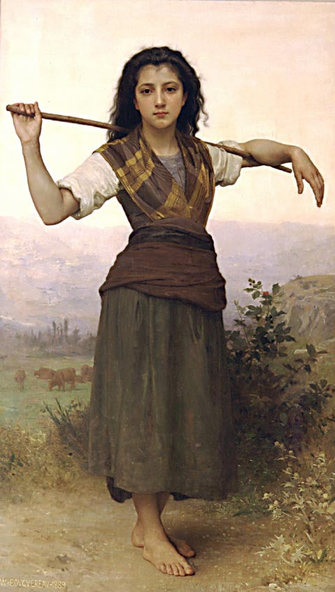 William Adolphe Bouguereau-Pastourelle
