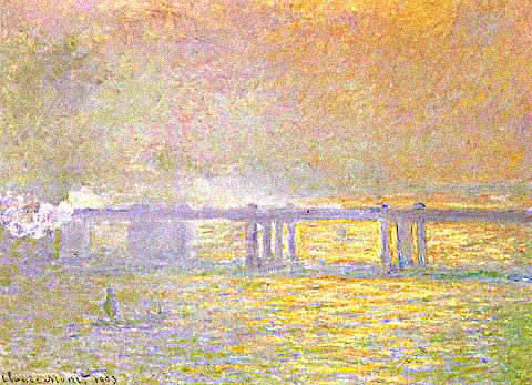 Charing Cross Bridge 1903 By Claude Monet