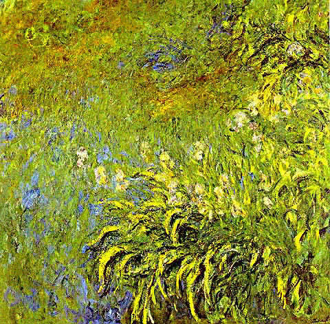 Claude Monet-Irises at the Side of the Pool