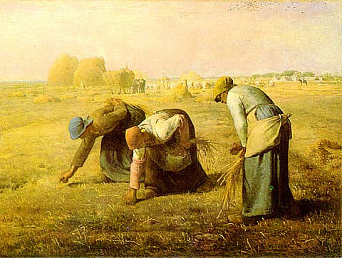 Jean Francois Millet-The Gleaners (Les Glaneuses)