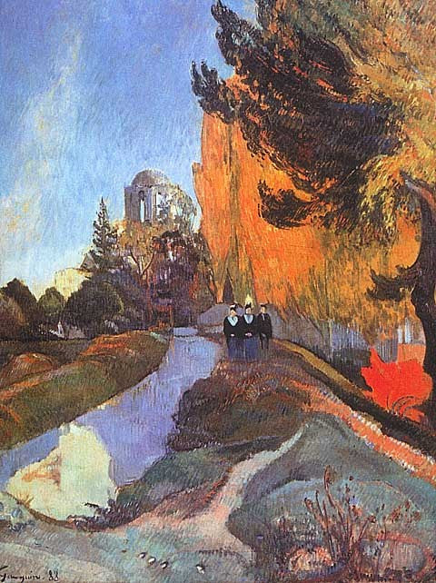 Paul Gauguin-Les Alyscamps