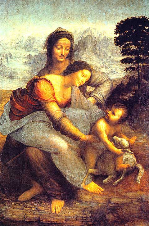 Leonardo Da Vinci-Madonna and Child