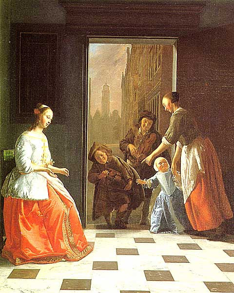 Jacob Ochtervelt-Street musicians