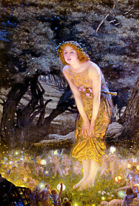 Edward Robert Hughes-Midsummer Eve