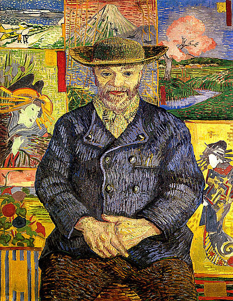 Vincent Van Gogh-Portrait Of Pere Tanguy